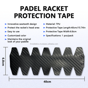 Protector de Marco de Raqueta de Pádel Personalizado de PU de Alta Calidad con Cinta de Borde Antideslizante, Ligera, Duradera y Ecológica - Product Image 6