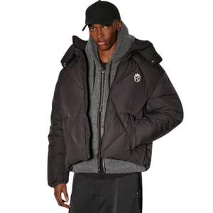 Veste matelassée en duvet pour homme, à capuche, pour l'hiver, veste matelassée isolante pour temps froid, vêtements d'extérieur élégants et décontractés - Product Image 5