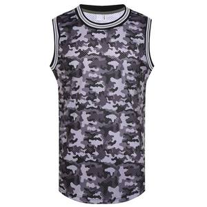 Maillots de basket-ball unisexes pour adultes, imprimés, 100% polyester, personnalisables, antibactériens, séchage rapide, respirants, vente chaude, qualité supérieure - Product Image 1