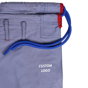 Kimono de Judo et BJJ personnalisé avec logo d'usine OEM, combinaison de Jiu-Jitsu multicolore 100% coton, durable, respirant, excellent - Product Image 4