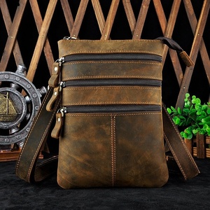 Summer High Quality Fashion Eco-friendly Leather Messenger <b>Bag</b> Women Factory <b>Cheap</b> Price Daily Use Stylish Leather Messenger <b>Bag</b> - Product Image 4
