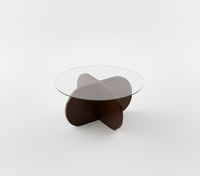 Table basse gonflable pliable moderne et écologique pour salon, mobilier de maison en bois de chêne massif, vente en gros OEM ODM