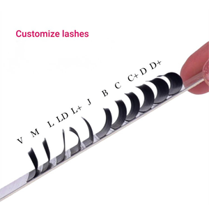อุปกรณ์ต่อขนตาปลอม Charmlash ขายส่ง ขนตาปลอมเกาหลี PBT สีดำด้าน แบบเพิ่มวอลลุ่ม  ขนตาปลอมแบบเส้นต่อเส้น  ความโค้ง CC D - Product Image 1