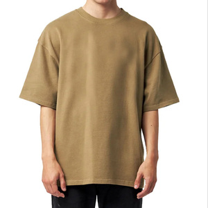 T-shirt décontracté unisexe à manches longues et col en V en coton biologique 100 %, couleur unie, tricoté, prêt à être expédié - Product Image 4