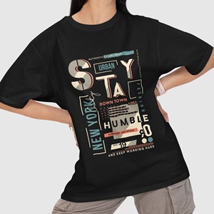Women's <b>Black</b> Cotton Crew Neck Super Soft T-Shirt Loose Fit Short Sleeve Casual Solid Color Jersey Fabric All Seasons Wear - Product Image 5