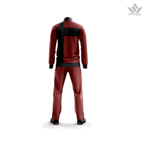 Conjunto Deportivo para Hombre en Color Verde Azulado y Negro, Chaqueta con Cierre Completo y Cuello Alto, Pantalones Deportivos, Ropa Deportiva Informal para Otoño - Product Image 5