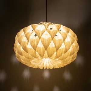 Lustre créatif de style japonais de taille moyenne en métal pour la salle à manger et la cuisine, luminaire d'intérieur - Product Image 3