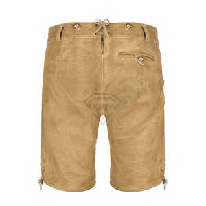 Shorts pour hommes, personnalisés, style bavarois, Lederhosen, tenue traditionnelle allemande, en cuir, pour l'Oktoberfest - Product Image 2