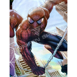 Camiseta Personalizada de Spiderman para Hombre, Impresa a Medida, 275 GSM, Ligera, 100% Poliéster, Unisex, Manga Corta, Corte Regular, Transpirable - Product Image 5