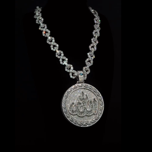 Colgante de Alá Personalizado Chapado en Oro de 18k con Diamantes VVS Certificados por IGI, Joyería Hip Hop, Amuleto de Acero Inoxidable con Incrustaciones de Diamantes para Hombre - Product Image 5