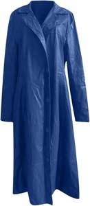 Abrigo Largo de Cuero, Hecho a Mano, de Lujo, Abrigo Largo de Diseñador Premium - Product Image 4