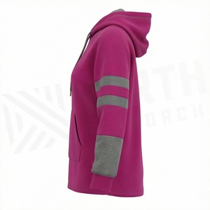 Premium Winter Pullover Hoodies <b>Men</b> Women Custom Printed Breathable 100% Cotton Long Sleeves Casual Plaid Sweatshirts Activewear - Product Image 3