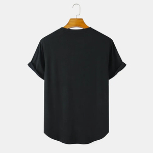 เสื้อยืดโอเวอร์ไซส์ลายกราฟิกแบบกำหนดเองสำหรับขายส่งปี 2026 หลากสี เสื้อยืดลำลองผ้าฝ้ายสำหรับผู้ชาย - Product Image 2