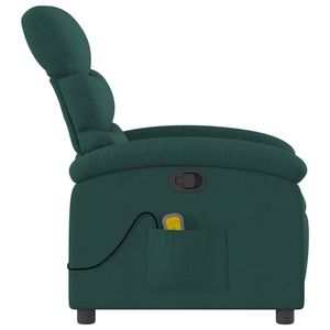 เก้าอี้นวดปรับเอนสีเขียวเข้ม - Product Image 5