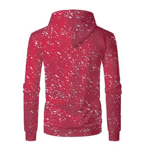 Sudadera con Capucha Sublimada para Hombre, Superventas, Cómoda, de Manga Larga, Informal, para Invierno, Sudadera con Capucha Sublimada para Hombre, Básica, Mezcla de Algodón - Product Image 2