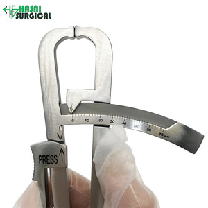 เครื่องวัดความหนาของผิวหนังแบบหนีบ สแตนเลสคุณภาพสูง พร้อมชุดอุปกรณ์วัด - Product Image 4