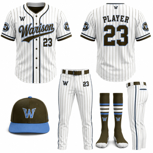 Customized Baseball Jersey And Pant Kit With Socks And Caps Solid White Color Unisex Softball Training Uniform Set - Product Image 5