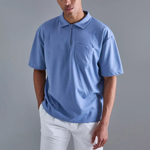 Camisetas Polo de Manga Corta para Hombre, de Poliéster de Alta Calidad, Casuales, de Verano, Personalizadas de Fábrica, de Marca, para Golf - Product Image 1