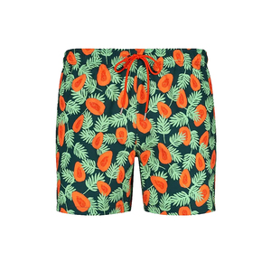 Fashion Men High-quality Breathable Eco-Friendly Lightweight Swimming Shorts Elastic Waist Drawstring Closure Quick Dry 100% - Product Image 1