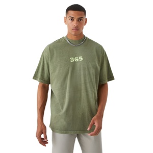 T-shirt en coton oversize tendance, streetwear décontracté, été, tissu respirant et doux, unisexe, pour tous les jours, qualité supérieure, coupe ajustée - Product Image 1