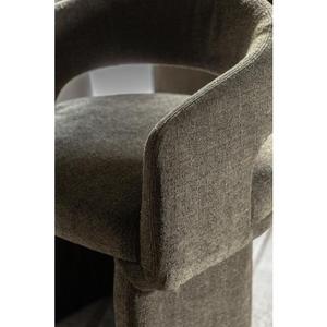 Chaise de salle à manger rembourrée moderne, fauteuil en tissu, chaise d'appoint pour salle à manger, restaurant, hôtel - Product Image 2