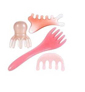 Peine de masaje de resina de primera calidad para peinar el cabello y masaje cómodo del cuero cabelludo para uso diario - Product Image 2