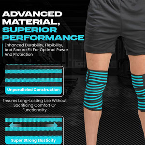 Meilleures ventes : Bandes de compression pour genoux personnalisées en gros, pour la musculation, la gym et l'entraînement - Product Image 5