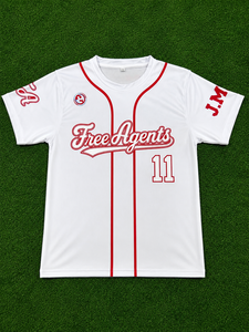 Maillots de baseball personnalisés sublimés à manches courtes – Uniformes sportifs personnalisables pour clubs – Commandes en gros pour équipes – Impression intégrale sur le devant - Product Image 2