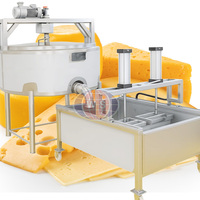 Línea de producción de queso procesado