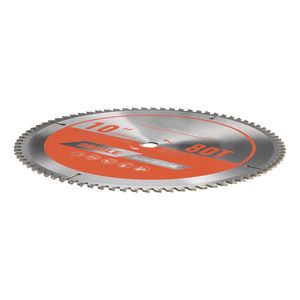 Lama per Sega Circolare da 10 Pollici con 80 Denti in Lega Affilati, Attacco da 5/8 Pollici, Finitura Fine, in Carburo per Taglio Alluminio - Product Image 3
