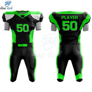 Conjunto de Uniforme de Fútbol Americano para Hombre, Personalizado por Sublimación, Pantalones Cortos de Jersey de Fútbol, Equipos Profesionales, Impresión de Logotipo Personalizado OEM - Product Image 1