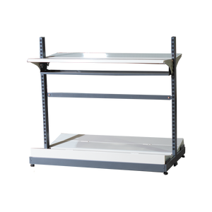 Support d'affichage électronique détachable moderne ADONG |   Solutions de rayonnages sur mesure pour le commerce de détail |   Étagère à plusieurs niveaux en métal léger A12 - Product Image 1