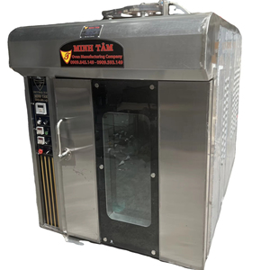 Minh Tam LX8M 8-Tray Electric <b>Rotary</b> Oven Automatic Portable Multifunctional Overheat Protection 220V/380V Bakery New Condition - Product Image 1
