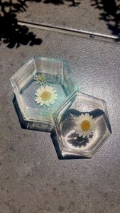 Luxury Handmade <b>Resin</b> Jewelry Box With Artistic Design For Home Decoration And Jewelry Organization - Product Image 6