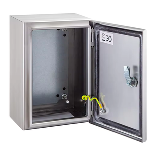 กล่องจ่ายไฟฟ้าสแตนเลสขัดเงากันน้ำ IP54 กล่องควบคุมอุตสาหกรรม - Product Image 2