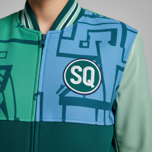 Custom Logo, Color & Design Women's Cropped Varsity <b>Jacket</b> Made of Wool Streetwear <b>Bomber</b> Crop Varsity <b>Jacket</b> for Women - Product Image 3