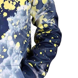 Hot Sale Men's Winter Solid Hooded Loose Fit Fleece Sublimation Hoodies-Breathable Eco-Friendly Custom Colors & Designs - Product Image 3