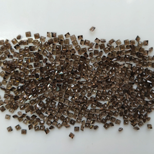 ควอตซ์สโมคกี้ธรรมชาติ 2.5 มม. ทรงสี่เหลี่ยมเจ้าหญิงคัท คุณภาพดีที่สุด พลอยเม็ดเดี่ยวสำหรับทำเครื่องประดับและสร้อยคอ - Product Image 2