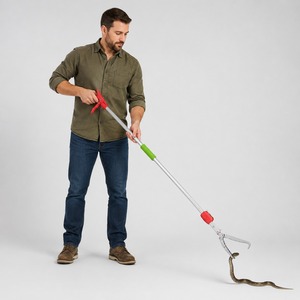 Pinzas Plegables Profesionales Mejoradas 2026 para Serpientes, Varilla de Captura de Reptiles, Herramienta de Manipulación para Atrapar Cascabelos - Product Image 6