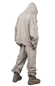 Sweat à capuche oversize vintage délavé à l'acide 460 GSM coupe classique homme femme hiver streetwear numérique décontracté pull à capuche mode - Product Image 5