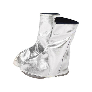 Chaussures de sécurité robustes en aluminium pour soudeurs, résistantes à la chaleur et à l'abrasion, pour le travail. - Product Image 1