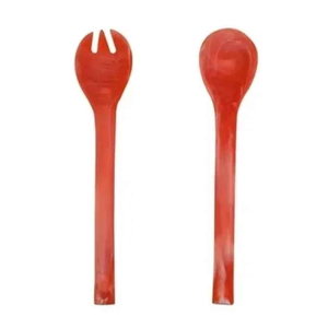 Unique Design Handmade Resin Salad Server Set Designer Eco-Friendly Salad Server Spoon Top Quality <b>Kitchen</b> <b>Gadgets</b> Cutlery Set - Product Image 2