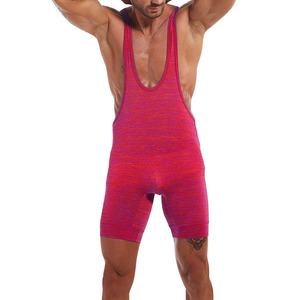 Singletes de lucha ligeros, elásticos y cómodos para hombres, para entrenamiento en gimnasio, levantamiento de pesas, singletes de lucha hechos a medida. - Product Image 2