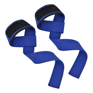 Sangle de musculation en coton premium Misha Sports & Fitness - Personnalisée, antidérapante, respirante, réglable, légère, légèrement extensible - Product Image 1