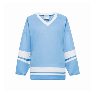 Nouveau Maillot de Hockey sur Glace 2026 en Twill Brodé 3D Unisexe, Faible MOQ, OEM, Qualité Supérieure, Personnalisable, en Coton/Fibre de Bambou Respirant - Product Image 5