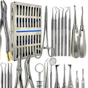 Kit d'instruments de chirurgie dentaire orale en acier inoxydable, ensemble d'instruments chirurgicaux manuels, kit d'outils dentaires, usage médical, Dentavex CE - Product Image 6