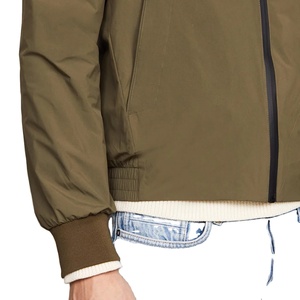 Top Quality Custom Logo Men's Slim Casual Outwear Breathable <b>Lightweight</b> Bomber <b>Jacket</b> Unisex 2025 Slim Fit - Product Image 2