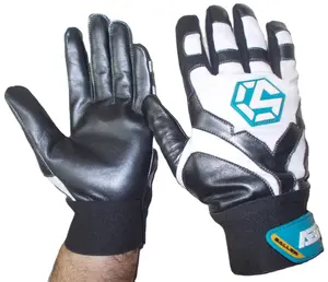 GLOVES City Sialkotパキスタンからのカスタマイズされたロゴ付きの卸売PUレザー野球バッティンググローブ