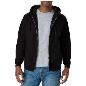 Sudadera con capucha y cremallera para hombre, con bordado y máscara facial integrada, cálida para invierno, estilo casual, diseño Y2K. - Product Image 1