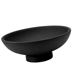 Cuenco de madera de mango hecho a mano con base, decoración de mesa de madera para cocina, mesa de comedor, mesa auxiliar o exhibición de llaves - Product Image 6